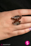 Paparazzi "When the Stars Align - Brown" ring Paparazzi Jewelry