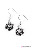 Paparazzi "Where The Flowers Bloom - White" earring Paparazzi Jewelry