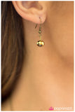 Paparazzi "Where Theres Smoke, Theres Fire - Brass" necklace Paparazzi Jewelry