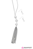 Paparazzi "Where Theres Smoke, Theres Fire - White" necklace Paparazzi Jewelry