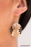 Paparazzi "Wherever I MAYAN Roam - Gold" earring Paparazzi Jewelry