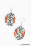 Paparazzi "Wherever I MAYAN Roam - Orange" earring Paparazzi Jewelry