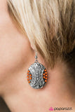 Paparazzi "Wherever I MAYAN Roam - Orange" earring Paparazzi Jewelry