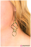 Paparazzi "Wherever the Wind Takes You" Brass Earrings Paparazzi Jewelry