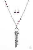 Paparazzi "Whimsically Wayward - Purple" necklace Paparazzi Jewelry