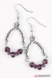 Paparazzi "Whimsically Whimsy" Purple Earrings Paparazzi Jewelry