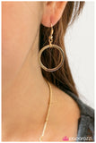 Paparazzi "Whirl Me Round - Gold" necklace Paparazzi Jewelry