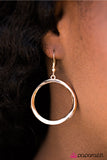 Paparazzi "Whirlpool Wonder - Gold" earring Paparazzi Jewelry