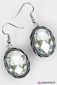 Paparazzi "You Have Bewitched Me" White Earrings Paparazzi Jewelry
