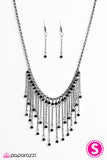 Paparazzi "Who Needs Fireworks? - Black" necklace Paparazzi Jewelry