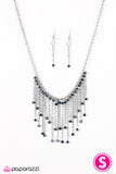 Paparazzi "Who Needs Fireworks? - Blue" necklace Paparazzi Jewelry