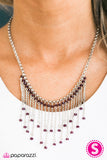 Paparazzi "Who Needs Fireworks? - Purple" necklace Paparazzi Jewelry