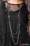 Paparazzi "Wide Open Skies" Purple Necklace & Earring Set Paparazzi Jewelry