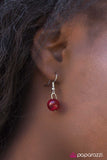 Paparazzi "Wide Open Skies" Red Necklace & Earring Set Paparazzi Jewelry