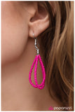 Paparazzi "Wide Open Spaces" Pink Necklace & Earring Set Paparazzi Jewelry