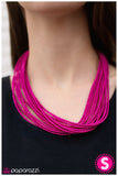 Paparazzi "Wide Open Spaces" Pink Necklace & Earring Set Paparazzi Jewelry