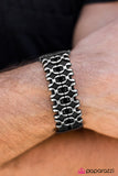 Paparazzi "Wild Buck" Black Urban Bracelet Unisex Paparazzi Jewelry