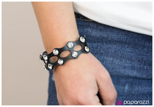 Paparazzi "Wild Card" Black Urban Bracelet Unisex Paparazzi Jewelry