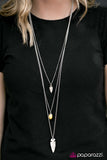 Paparazzi "Wild Chase" Yellow Necklace & Earring Set Paparazzi Jewelry