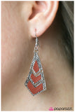 Paparazzi "Wild Child" Orange Earrings Paparazzi Jewelry