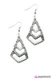 Paparazzi "Wild Child" White Earrings Paparazzi Jewelry