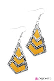 Paparazzi "Wild Child" Yellow Earrings Paparazzi Jewelry