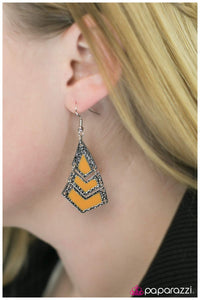 Paparazzi "Wild Child" Yellow Earrings Paparazzi Jewelry