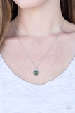 Paparazzi "Wildflower Waltz" Green Necklace & Earring Set Paparazzi Jewelry