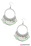 Paparazzi "Wild Style" Green Earrings Paparazzi Jewelry