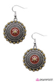 Paparazzi "Wild Tumbleweed" Multi 026XX Earrings Paparazzi Jewelry