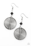 Paparazzi "Wild World" Black Earrings Paparazzi Jewelry