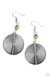 Paparazzi "Wild World" Green Earrings Paparazzi Jewelry