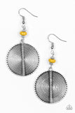 Paparazzi "Wild World" Yellow Earrings Paparazzi Jewelry