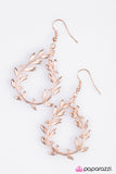 Paparazzi "Willow Creek - Rose Gold" earring Paparazzi Jewelry