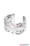 Paparazzi "Winding Down" Silver Bracelet Paparazzi Jewelry