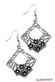 Paparazzi "Window Shopping" White Earrings Paparazzi Jewelry