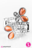 Paparazzi "WINGING In The New Year - Orange" ring Paparazzi Jewelry
