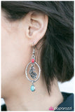 Paparazzi "Wings Are Made To Fly" earring Paparazzi Jewelry