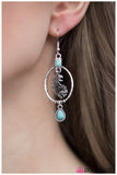 Paparazzi "Wings Are Made To Fly - Blue" earring Paparazzi Jewelry