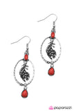 Paparazzi "Wings Are Made To Fly - Red" earring Paparazzi Jewelry