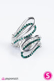Paparazzi "Wingspan" Green Ring Paparazzi Jewelry