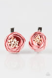 Paparazzi "Winter Flowers - Pink" hair clip Paparazzi Jewelry