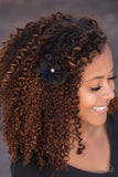 Paparazzi "Winter Formal - Black" hair clip Paparazzi Jewelry