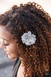Paparazzi "Winter Formal - Silver" hair clip Paparazzi Jewelry