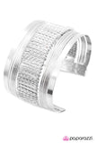 Paparazzi "Wired" Silver Bracelet Paparazzi Jewelry