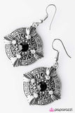 Paparazzi "Wish Away - Black" earring Paparazzi Jewelry