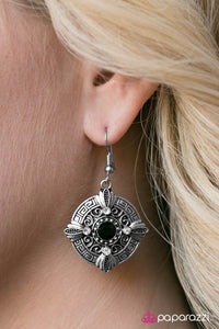 Paparazzi "Wish Away - Black" earring Paparazzi Jewelry