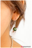 Paparazzi "Wishful Thinking" Green Necklace & Earring Set Paparazzi Jewelry