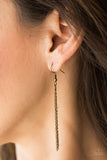 Paparazzi "Wishful Wishes" Brass Necklace & Earring Set Paparazzi Jewelry