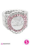 Paparazzi "Wishin and Hopin - Pink" ring Paparazzi Jewelry